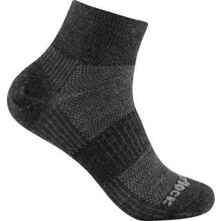 Wrightsock Coolmesh II Merino Quarter Multifunktionelle sokker størrelse S farve sort