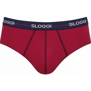 Sloggi 2-pak For Men Start Midi - Red/Black - X-Large