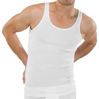 Schiesser Herren Feinripp Shirt schwarz Reine Baumwolle unifarben