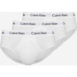 Calvin Klein Underwear Herren Slips weiß Baumwolle & Mix unifarben
