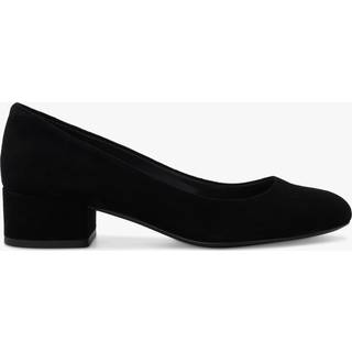 Dune London Dune London Black Wide Fit Bracket Low Heel Comfort Court Shoes