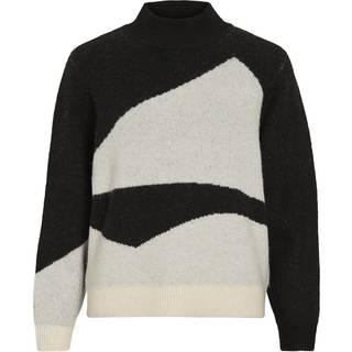Vicilia Mock Neck L/S JAQUARD
