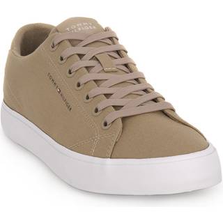 Tommy Hilfiger Herren Sneaker beige Glattleder