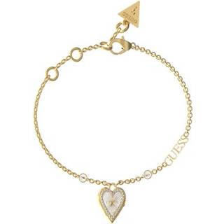 Guess JUBB03242JWYGRHS Damen-Armband Love Me Tender Goldfarben