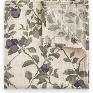 Garbo & Friends Plum Muslin Babysvøb 110x110 Cm - Babytæpper Bomuld Beige - GF212022-8000-331GL