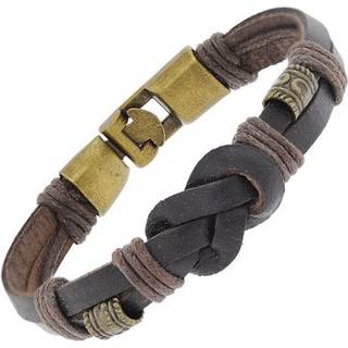trendor 75806 Herren Leder-Armband Braun