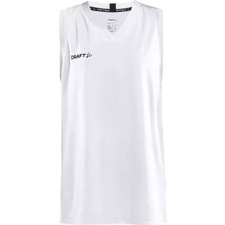 Craft - Progress Basket Singlet JR - White 146/152