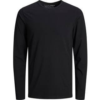 Ensfarvet Langærmet T-shirt