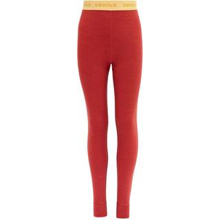 Devold EXPEDITION MERINO SILK LONGS JR Lange Underbukser, Beauty, 12