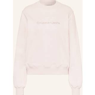 Relaxed Chenille Monogram Sweatshirt - Pink - M