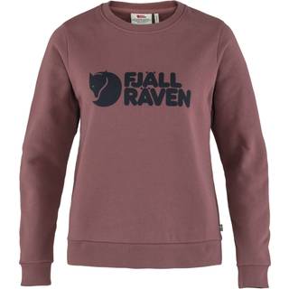 Fjällräven Women's Fjällräven Logo Sweater Dusty Rose-Port, L