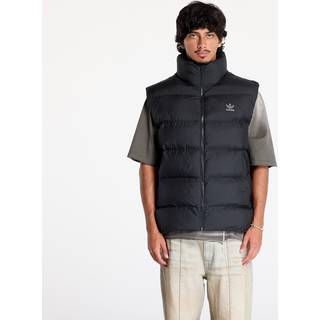 Tonal Puffer vest - Black - XS