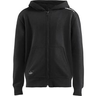 Craft - Community FZ Hoodie JR - Black 134/140
