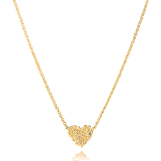 Sistie Care Necklace Forgyldt Sølv Halskæde Z2046GS