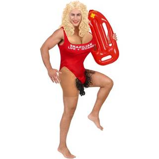 Bademeisterin Drag Queen Männerkostüm XL