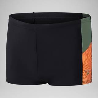 Boys' Dive Aquashort Black/Green