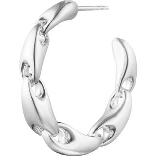 REFLECT Ørering, Hoop, Stor, single (str. LEFT), Georg Jensen, Sterlingsølv
