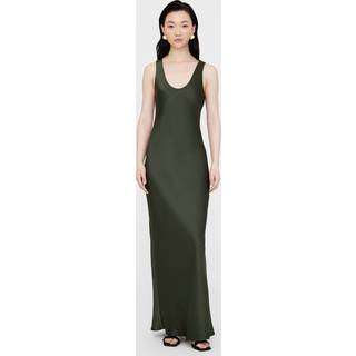 Camille Dress - Dark Olive Xs