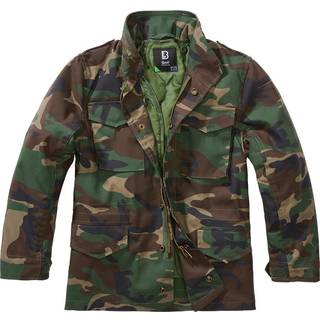 Brandit M65 Fieldjacket Børn Woodland - 170-176 / 2XL