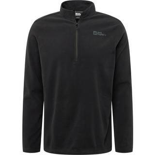 Jack Wolfskin Taunus Halfzip Fleecesweatere Herrer størrelse XXL farve sort