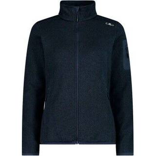 CMP Women's Jacket Jacquard Knitted Fleecejakke Damer størrelse 38 farve blå