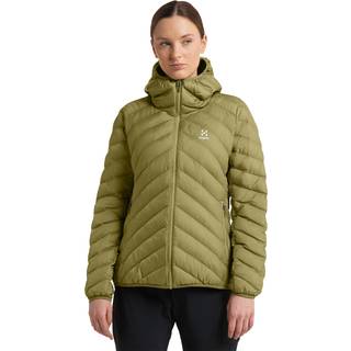 Haglöfs Women's Särna Mimic Hood Syntetisk jakke Damer størrelse L farve olivengrøn