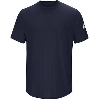 Bulwark kort ?rme let t -shirt - lange st?rrelser - marinebl? XLT