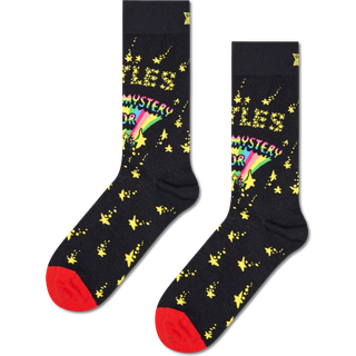 Happy Socks Beatles Magical Mystery Tour Sock - Black pattern-2 - Str 41/46