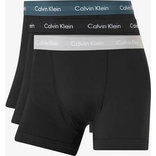 3 Pack Trunks - Cotton Stretch - Black - S