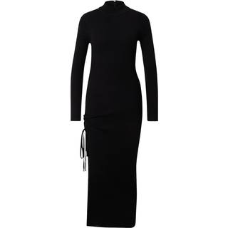 MK Stretch Wool Ruched Dress - Black - Michael Kors - XS