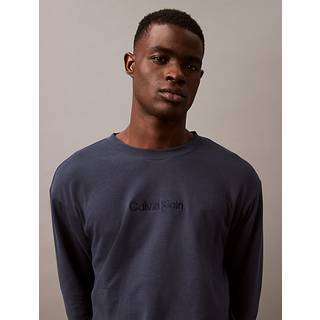 Lounge Sweatshirt - Icon Cotton Terry - Blue - M