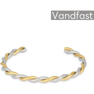 ANNEBRAUNER Twisted Mix Armbånd 18K Guldbelagt