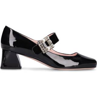 Roger Vivier TrÃ¨s Vivier patent leather Mary Jane pumps - black - EU 34.5