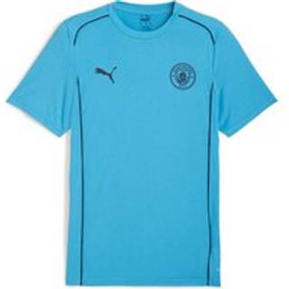 Men&#39;s Puma Manchester City Casuals T-Shirt, Blue, Size XL, Clothing - New Navy - XL