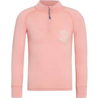 Namuk Kid's Honu Merino Half-Zip Longsleeve Merino undertøj Børn størrelse 92/98 farve pink