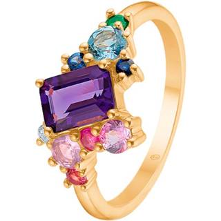 Mads Z Four Seasons-Summer Ametyst Ring 14 kt. Guld 1546030-56 - Dame - Gold