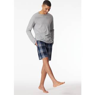 Schiesser Mix and Relax Woven Bermuda Shorts - Multi-colour-2 - 3XL