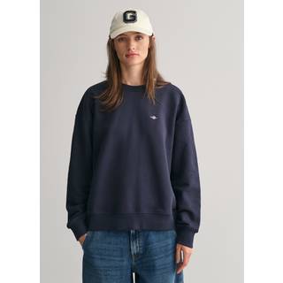 GANT Dame Shield sweatshirt med crewneck (M)