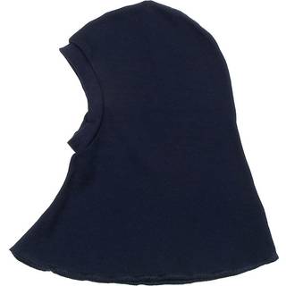 Navy elefanthue i ren enkeltlags 100% merino uld