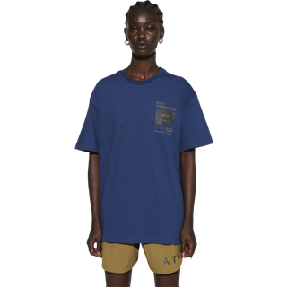 HALO T-shirt S/S, Unisex, Str. L, Blå