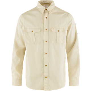 Fjällräven Men's Övik Travel Long Sleeved Shirt Chalk White, L