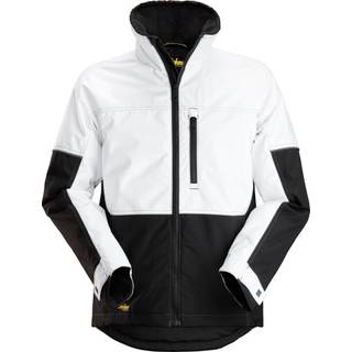 Snickers 1148 allroundwork, vinterjakke hvid/sort 5XL lang