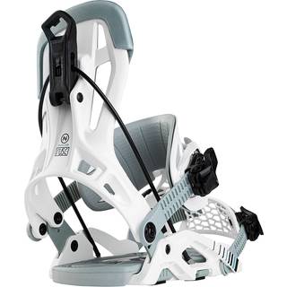 Nidecker Fuse Hybrid 2025 Snowboardbindinger - L - white