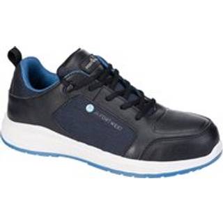 Eco Composite Trainer S3S SR - Sort/Blå (Størrelse: 47)