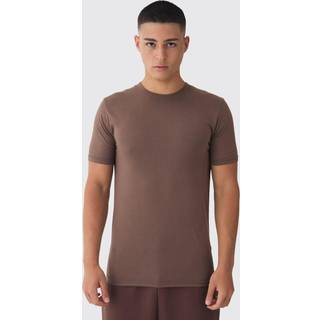 Mens Coffee Muscle Fit T-shirt