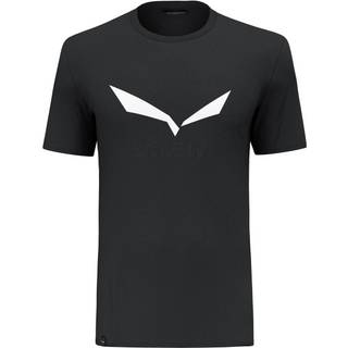 Salewa Solidlogo Dry T-Shirt Funktionsshirt Herrer størrelse 54 - XXL farve sort