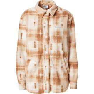 Columbia Women's Benton Springs Shirt Jacket II Fleecejakke Damer størrelse XS farve beige