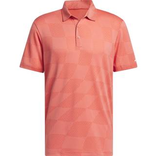 Adidas Textured Polo XXL PRELOVED SCARLET
