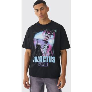 Mens Black Oversized Marvel Galactus License Print T-Shirt