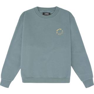 7 Days Active - Organic Crewneck - Sweatshirts og trøjer til herre -  Stormy Weather - S